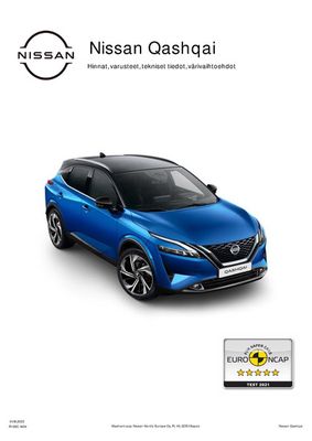 Nissan -luettelo | Nissan Qashqai | 15.10.2023 - 15.10.2024