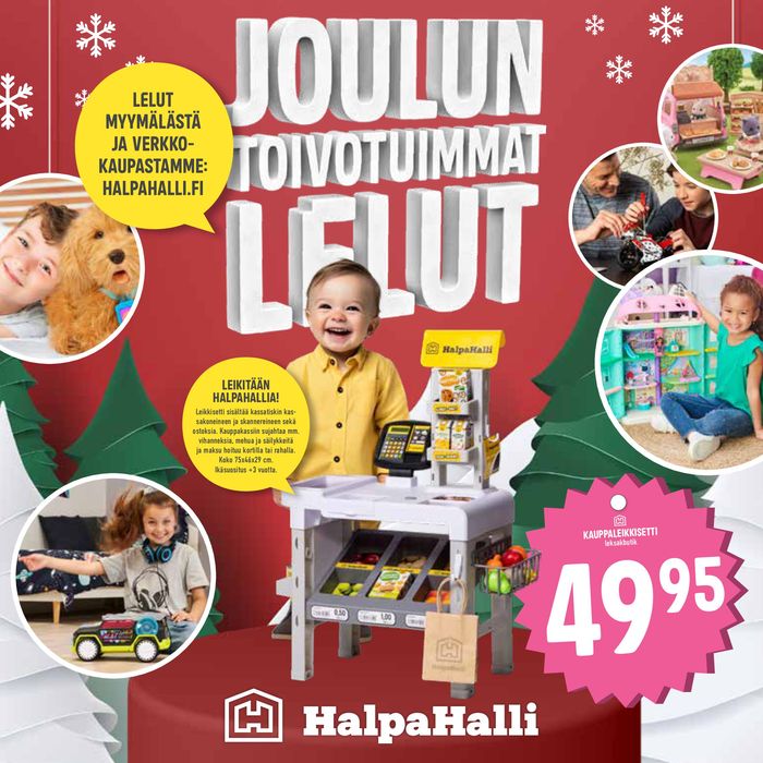 HalpaHalli -luettelo, Kankaanpää | HalpaHalli tarjoukset | 1.11.2023 - 3.12.2023