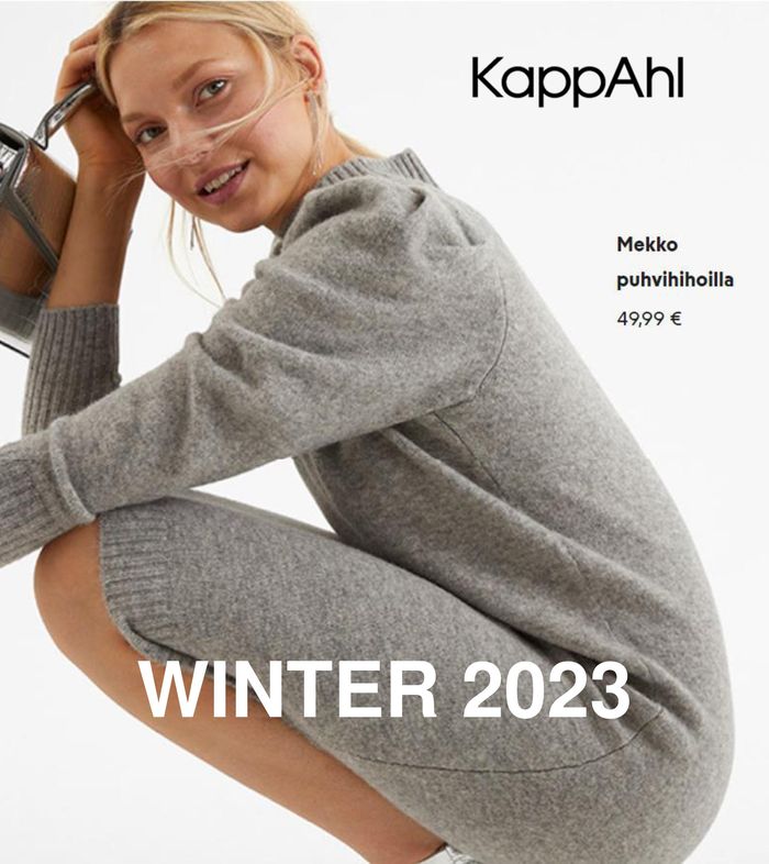 Kappahl -luettelo, Espoo | Kappahl Winter 2023 | 6.11.2023 - 30.12.2023