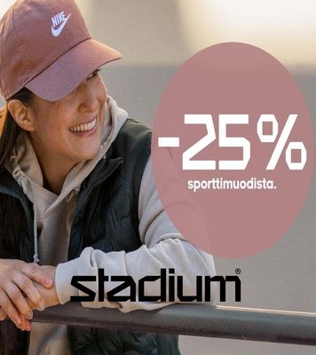 Urheilu tarjousta, Kuopio | Tarjous on voimassa verkossa de Stadium | 8.11.2023 - 10.12.2023
