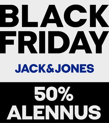 Jack & Jones -luettelo, Helsinki | Jack & Jones Black Friday | 14.11.2023 - 10.12.2023