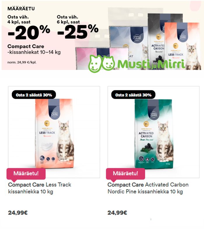 Musti ja Mirri -luettelo, Tornio | Musti ja Murri tarjouksia | 20.11.2023 - 30.11.2023