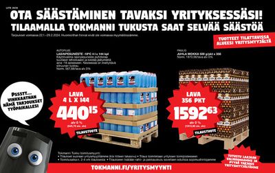 Tokmanni -luettelo, Oulu | Tukkumyyntiliite | 22.1.2024 - 29.2.2024