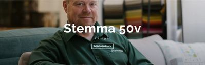 Koti ja Huonekalut tarjousta, Turku | Stemma 50V de Stemma | 7.2.2024 - 29.2.2024