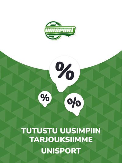 Urheilu tarjousta, Kajaani | Tarjoukset Unisport de Unisport | 8.2.2024 - 8.2.2025