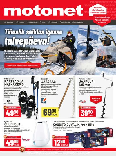 Rautakauppa tarjousta, Salo | Taiuslik seiklus igasse talvepaeva! de Motonet | 12.2.2024 - 25.2.2024