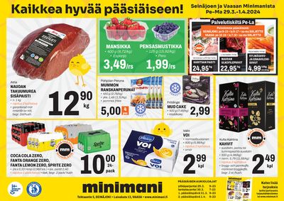 Rautakauppa tarjousta, Vaasa | Kaikkea hyvää pääsiäiseen! de Minimani | 29.3.2024 - 1.4.2024