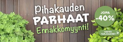 Rautakauppa tarjousta, Jyväskylä | Pihakauden parhaat de Taloon.com | 23.4.2024 - 29.4.2024