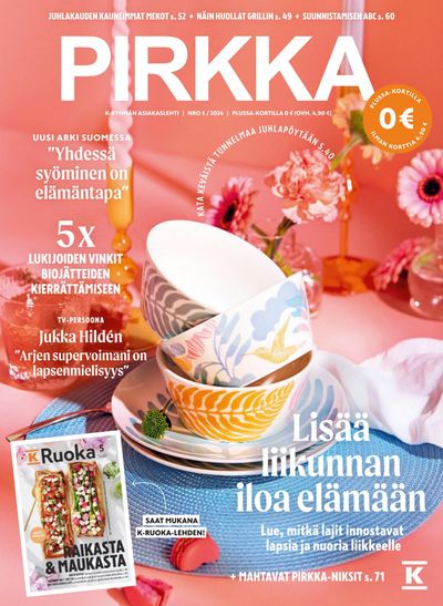 Supermarket tarjousta | Pirkka 5/2024 in K-Supermarket | 24.4.2024 - 31.5.2024