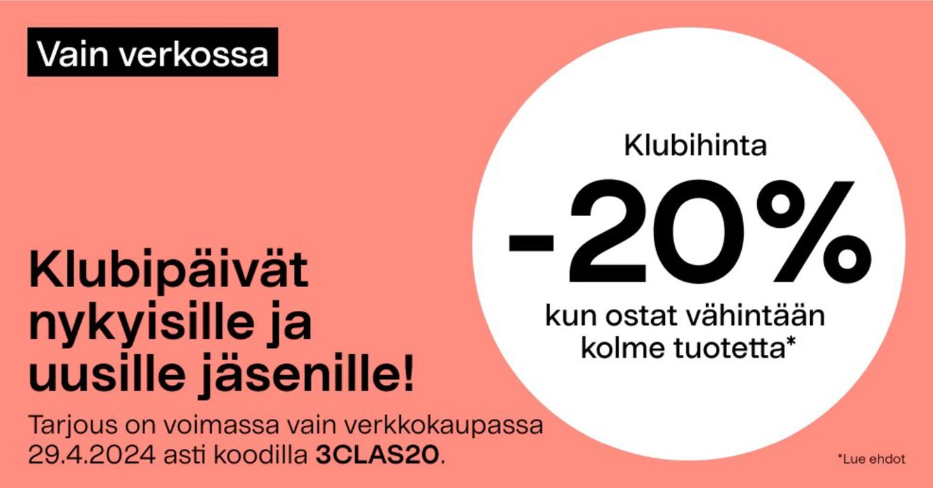 Clas Ohlson -luettelo, Kotka | -20% | 29.4.2024 - 29.4.2024