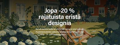 Koti ja Huonekalut tarjousta, Helsinki | Jopa -20 % de Vepsäläinen | 13.5.2024 - 31.5.2024