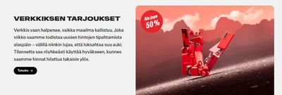 Elektroniikka ja Kodinkoneet tarjousta, Tampere | Ale jopa 50%! de Verkkokauppa | 14.5.2024 - 31.5.2024