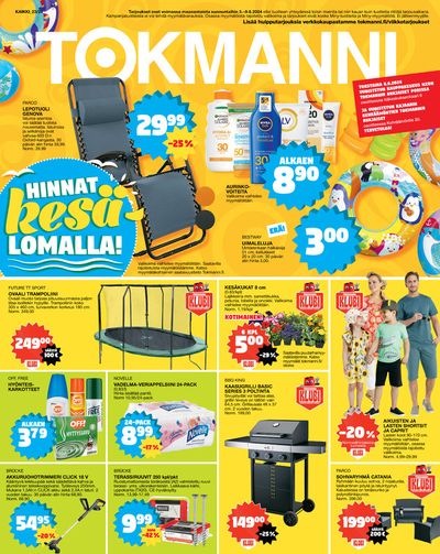 Supermarket tarjousta, Mikkeli | Tarjouslehdet de Tokmanni | 3.6.2024 - 9.6.2024