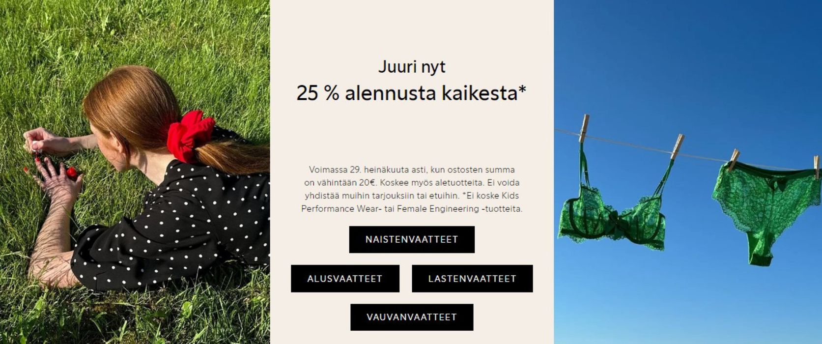 Lindex -luettelo, Jyväskylä | 25 % alennusta | 26.7.2024 - 29.7.2024