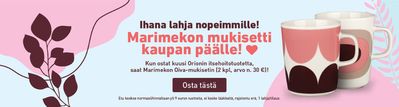 Terveys ja Optiikka tarjousta, Vaasa | Orionin lahjakampanja de ApteekkiShop.fi | 26.7.2024 - 28.7.2024