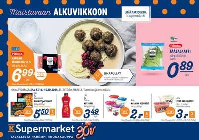 K-Supermarket -luettelo, Rovaniemi | K-supermarket tarjoukset | 14.10.2024 - 28.10.2024