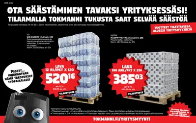 Tokmanni -luettelo, Kuopio | Yritysmyyntiliite | 14.10.2024 - 28.10.2024