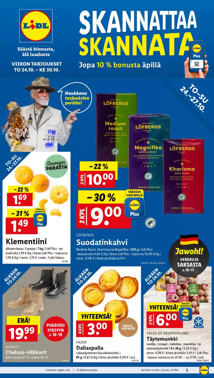 Lidl -luettelo, Vantaa | Parhaat tarjouksemme sinulle | 21.10.2024 - 30.10.2024