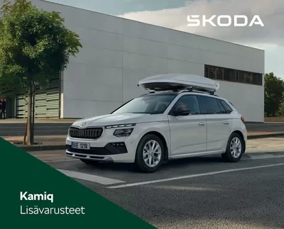 Autot ja Varaosat tarjousta | Škoda Kamiq lisävaruste- in Škoda | 20.11.2024 - 4.12.2024