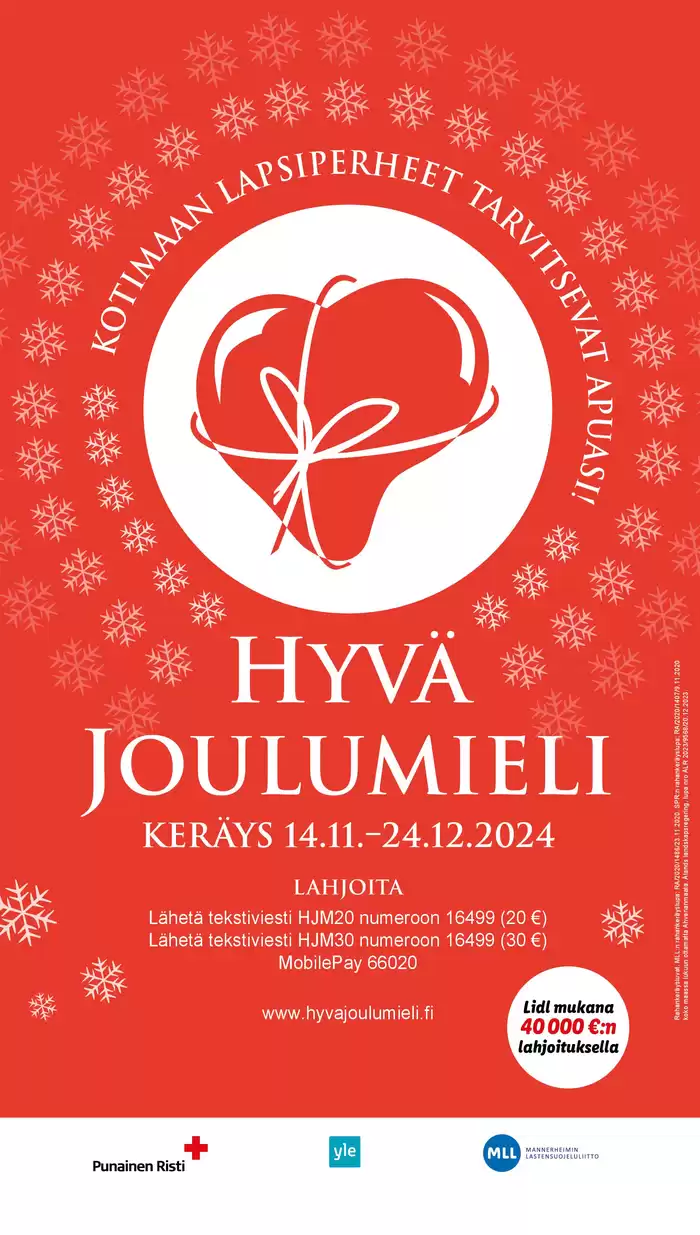 Lidl -luettelo, Vantaa | Lidl tarjoukset | 18.11.2024 - 27.11.2024