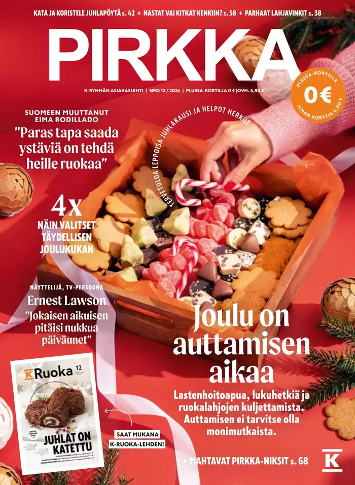 K-Market -luettelo, Huittinen | Pirkka 12/2024 | 27.11.2024 - 11.12.2024