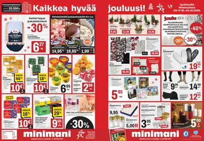 Rautakauppa tarjousta, Jyväskylä | Ajankohtaiset diilit ja tarjoukset de Minimani | 18.12.2024 - 1.1.2025