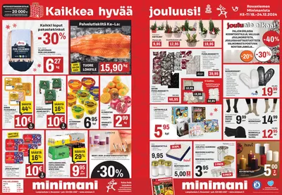 Rautakauppa tarjousta, Rovaniemi | Eksklusiivisia löytöjä de Minimani | 18.12.2024 - 1.1.2025