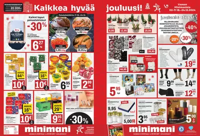 Rautakauppa tarjousta, Vaasa | Huippudiilejä kaikille asiakkaille de Minimani | 19.12.2024 - 2.1.2025