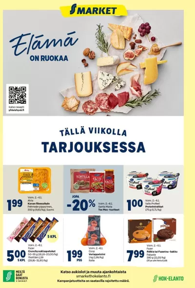 S-Market -luettelo, Ivalo | Ajankohtaiset erikoiskampanjat | 2.1.2025 - 6.1.2025