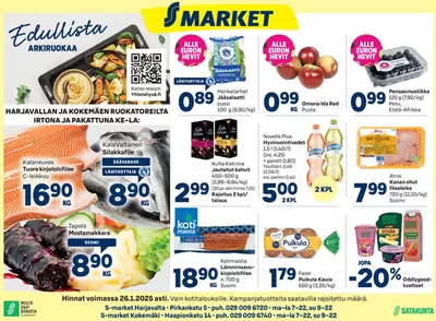 S-Market -luettelo, Seinäjoki | S-market Harjavalta ja Kokemäki SYS 23.1.2024 | 23.1.2025 - 6.2.2025