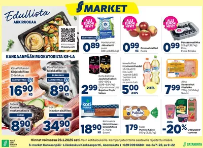 S-Market -luettelo, Raasepori | S-market Kankaanpää KAS 23.1.2024 | 23.1.2025 - 6.2.2025