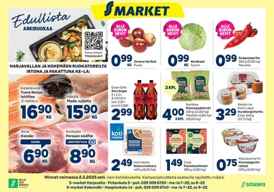 S-Market -luettelo, Porvoo | S-market Harjavalta ja Kokemäki SYS 30.1.2025 | 30.1.2025 - 13.2.2025