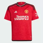 Manchester United 23/24 Home Jersey Kids tuote hintaan 56€ liikkeestä Adidas