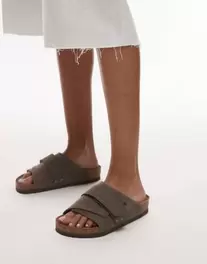 Birkenstock Kyoto sandal in concrete gray tuote hintaan 135€ liikkeestä Asos