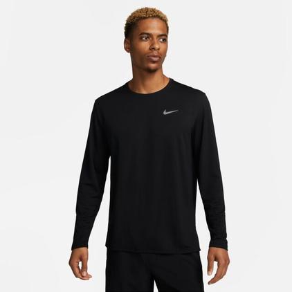 Dri-fit Uv Miler Long-Sleeve Running Top M - miesten pitkähihainen paita tuote hintaan 44,9€ liikkeestä Budget Sport
