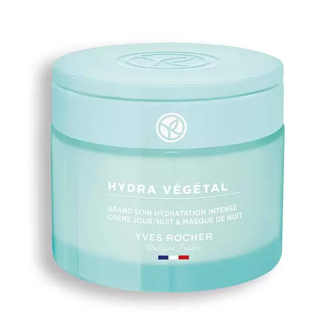 Hydra Végétal 3 in 1: päivä- ja yövoide & yönaamio tuote hintaan 18,5€ liikkeestä Yves Rocher