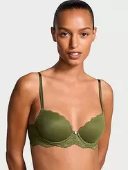 Smooth & Lace Lightly Lined Classic Coverage Demi Bra tuote hintaan 56,81€ liikkeestä Victoria's Secret