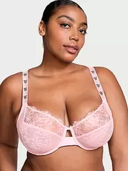 The Fabulous by Victoria's Secret Full-Cup Shine Strap Rose Lace Bra tuote hintaan 79,56€ liikkeestä Victoria's Secret