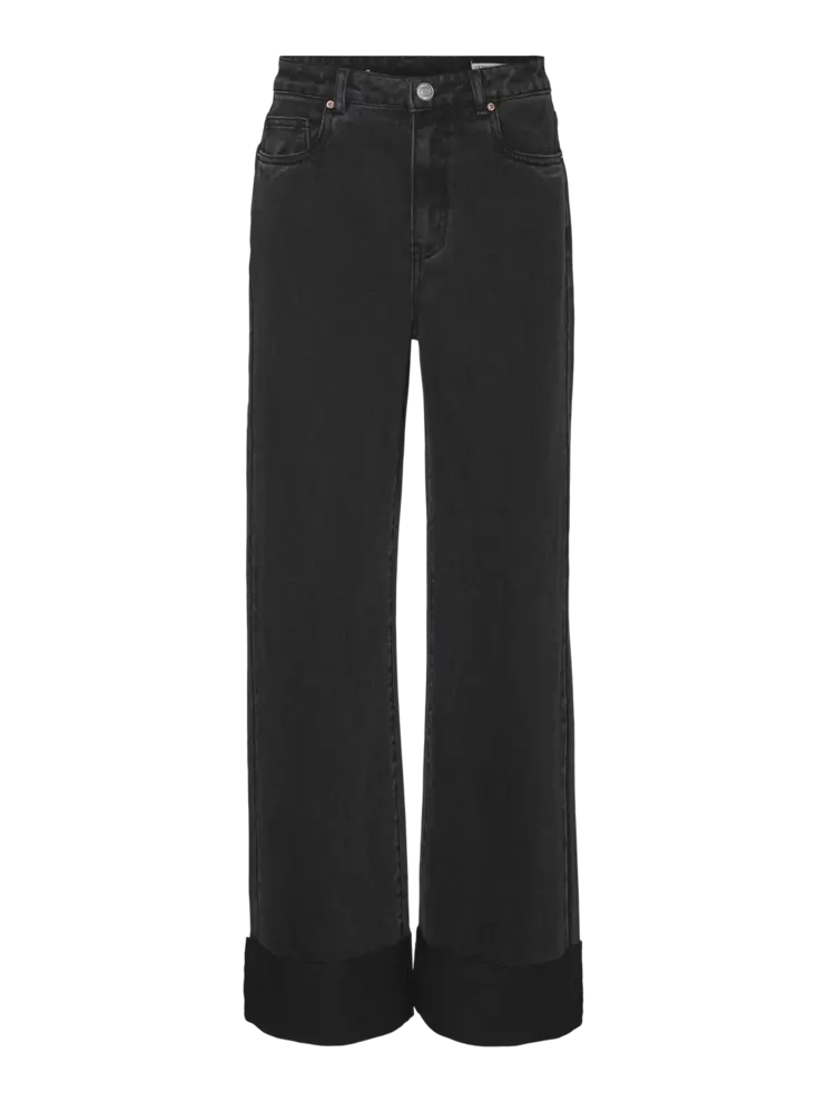 VMKATHY Erittäin korkea vyötärö Wide leg fit Farkut tuote hintaan 49,99€ liikkeestä Vero Moda