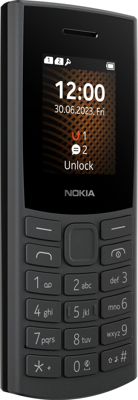 Nokia 105 4G (2023) Dual-SIM -peruspuhelin, musta tuote hintaan 49,99€ liikkeestä Verkkokauppa