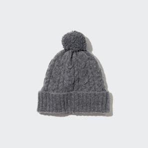 Kids HEATTECH Cable Knit Beanie Hat tuote hintaan 5,9€ liikkeestä Uniqlo