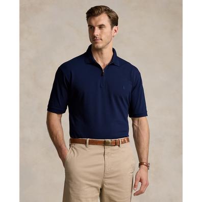 Stretch Mesh Zip-Placket Polo Shirt tuote hintaan 149€ liikkeestä Ralph Lauren