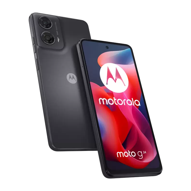 Motorola Moto G24 128 Gt älypuhelin, steel gray tuote hintaan 84€ liikkeestä Power