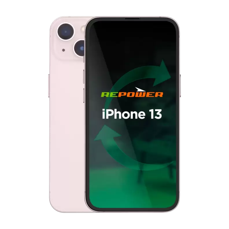 RePOWER iPhone 13 128 GB, pinkki Grade B tuote hintaan 499€ liikkeestä Power