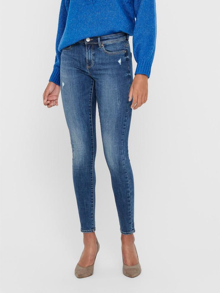 ONLWauw life mid Skinny fit jeans tuote hintaan 34,99€ liikkeestä Only