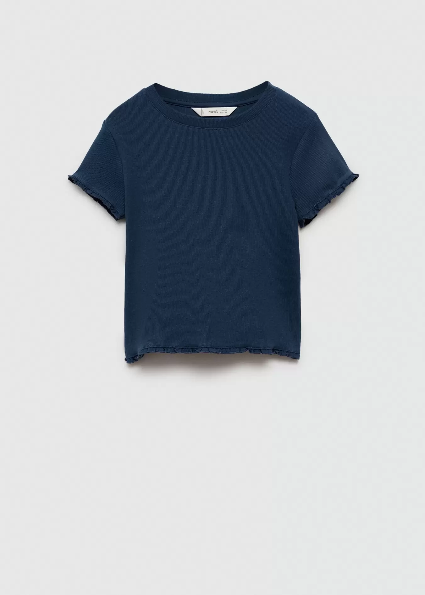 Knitted short-sleeve t-shirt tuote hintaan 6,99€ liikkeestä Mango