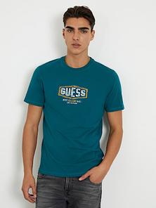 Front logo stretch t-shirt tuote hintaan 17,5€ liikkeestä GUESS