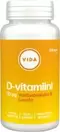 Vida D-vitamiinivalmiste D-vitamiini 50 µg 200 kapselia / 79 g tuote hintaan 8,99€ liikkeestä HalpaHalli