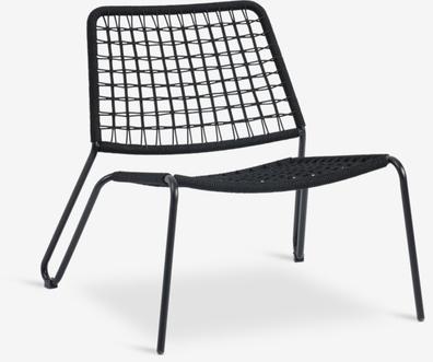 Puutarhatuoli ULLARED musta tuote hintaan 67€ liikkeestä JYSK