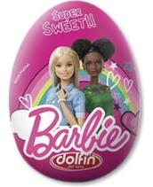 Dolfin Barbie 110 g yllätyssuklaamuna tuote hintaan 5,5€ liikkeestä Kärkkäinen
